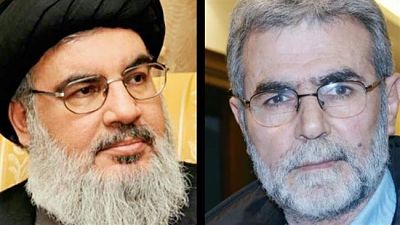 Les dirigeants du Jihad islamique ont rencontré Seyyed Hassan Nasrallah